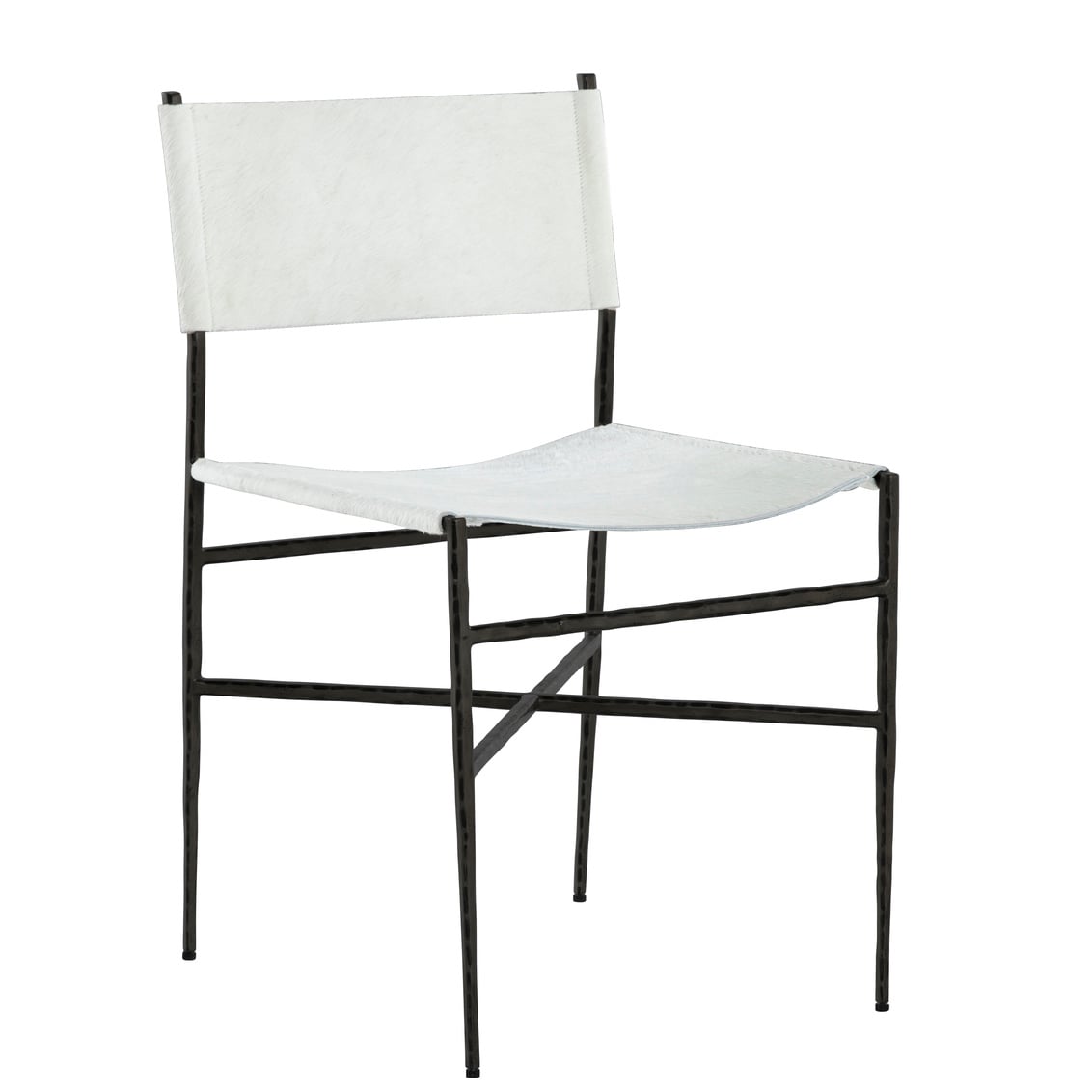 HAIR ON HIDE SIDE CHAIR