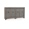 Classic Home Amherst Amherst Four Door Sideboard- Gray