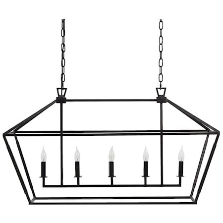 ARNOLD CHANDELIER- RECTANGULAR