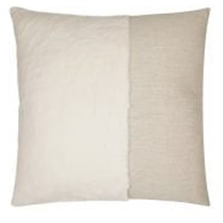 ST. MORITZ CREAM 24" PILLOW