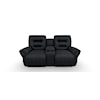 Best Home Furnishings Unity Power Space Saver Console Reclining Loveseat