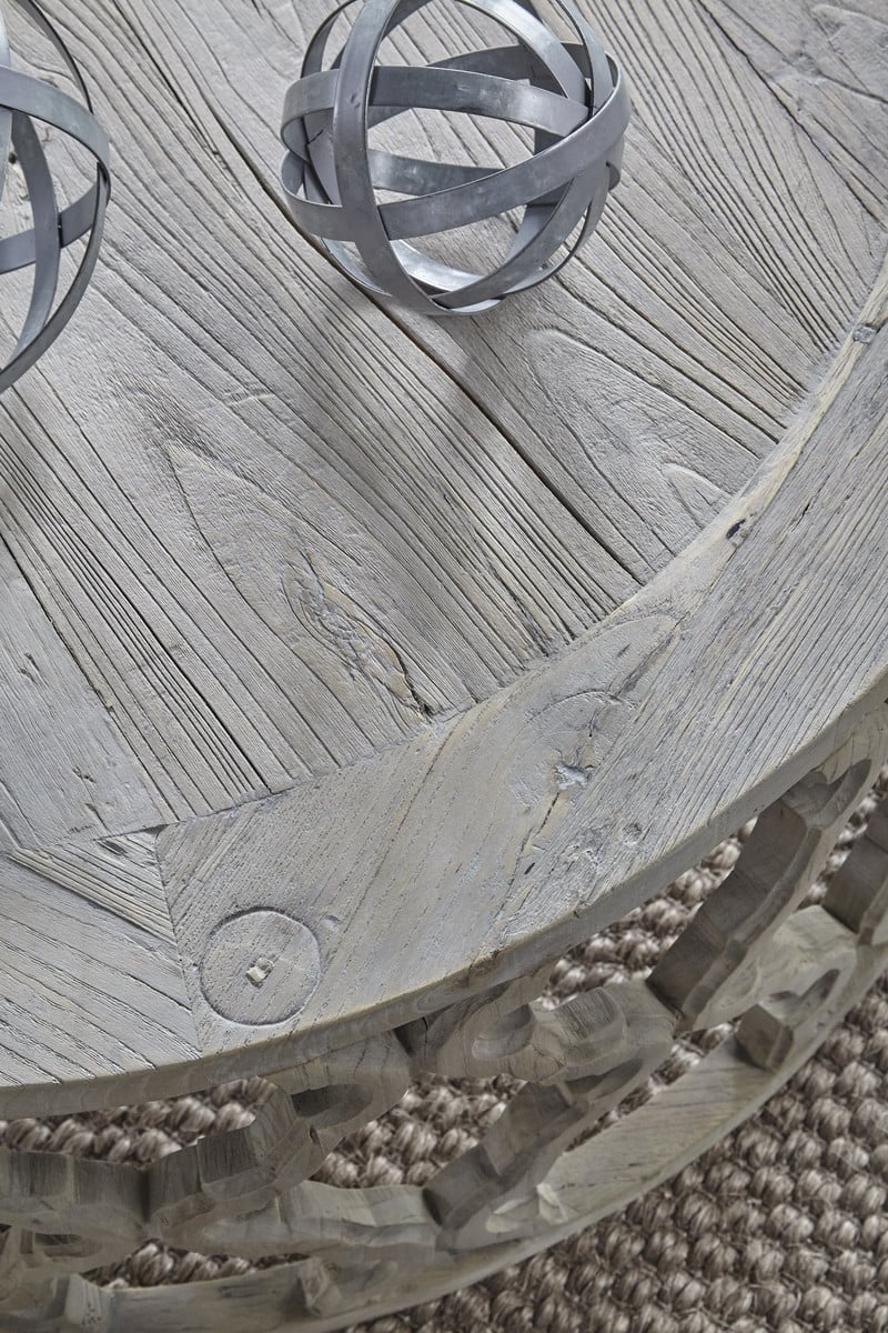 Essentials for Living Bella Antique Clover Large Coffee Table