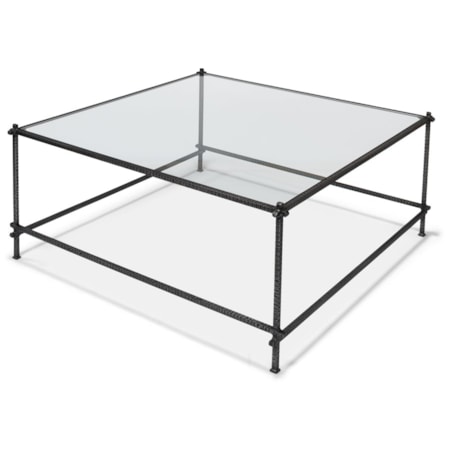 Serrated Edge iron Coffee Table