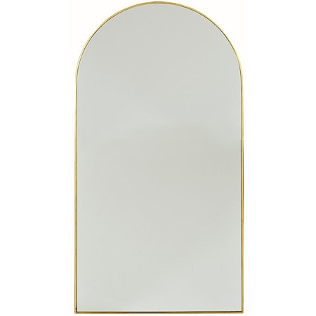 Arched Mirror with French Cleat Mount