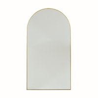 Arched Mirror with French Cleat Mount