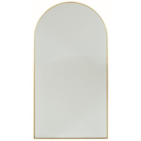 Arched Mirror with French Cleat Mount