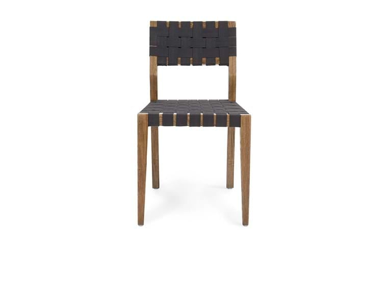 Classic Home Orlando ORLANDO DINING CHAIR BLACK/LIGHT BROWN