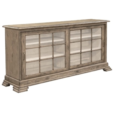 Arcadian Sliding Glass Door Credenza