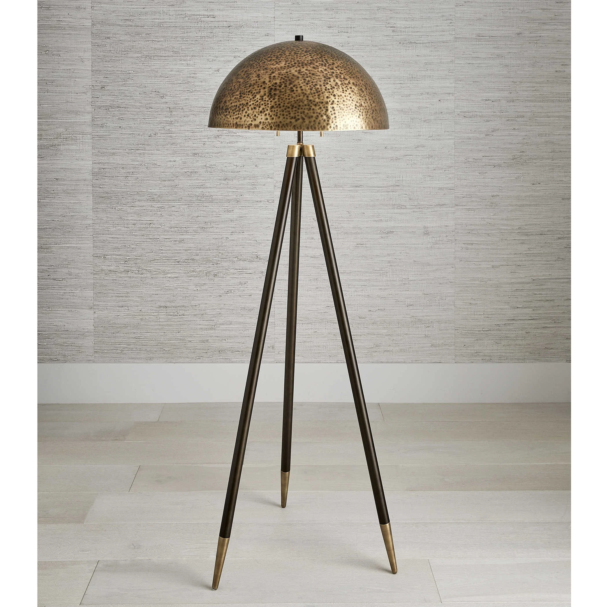Uttermost Revelations R30213 HEMI FLOOR LAMP Jacksonville Furniture Mart Lamp Floor Lamps