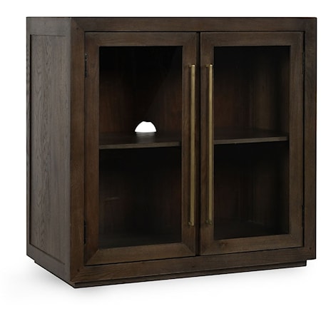 Bradley Oak Wood 2Dr Cabinet