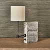 Uttermost Accent Lamps ON A SHELF MINI LAMP - TRAVERTINE/BRONZE