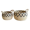 Dovetail Furniture Accessories Earwyn Basket Set Of 2