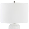 Uttermost Table Lamps WAVY TABLE LAMP, WHITE