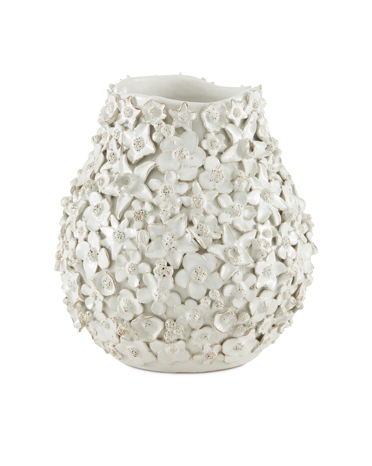 Jessamine White Vase