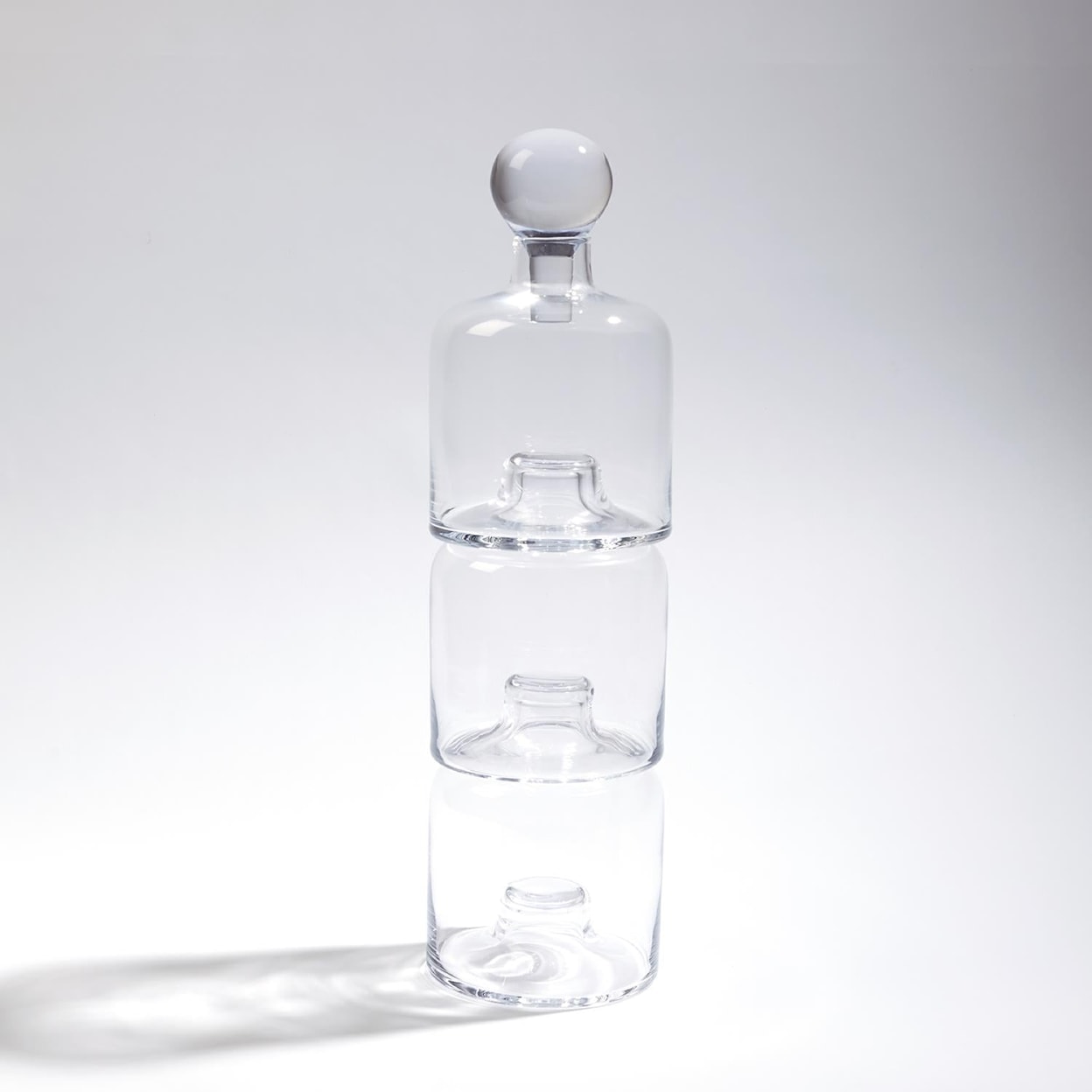 Global Views Accents Triple Stacking Decanter