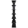 Dovetail Furniture Bookcases OSCAR BOOKCASE-BLACK