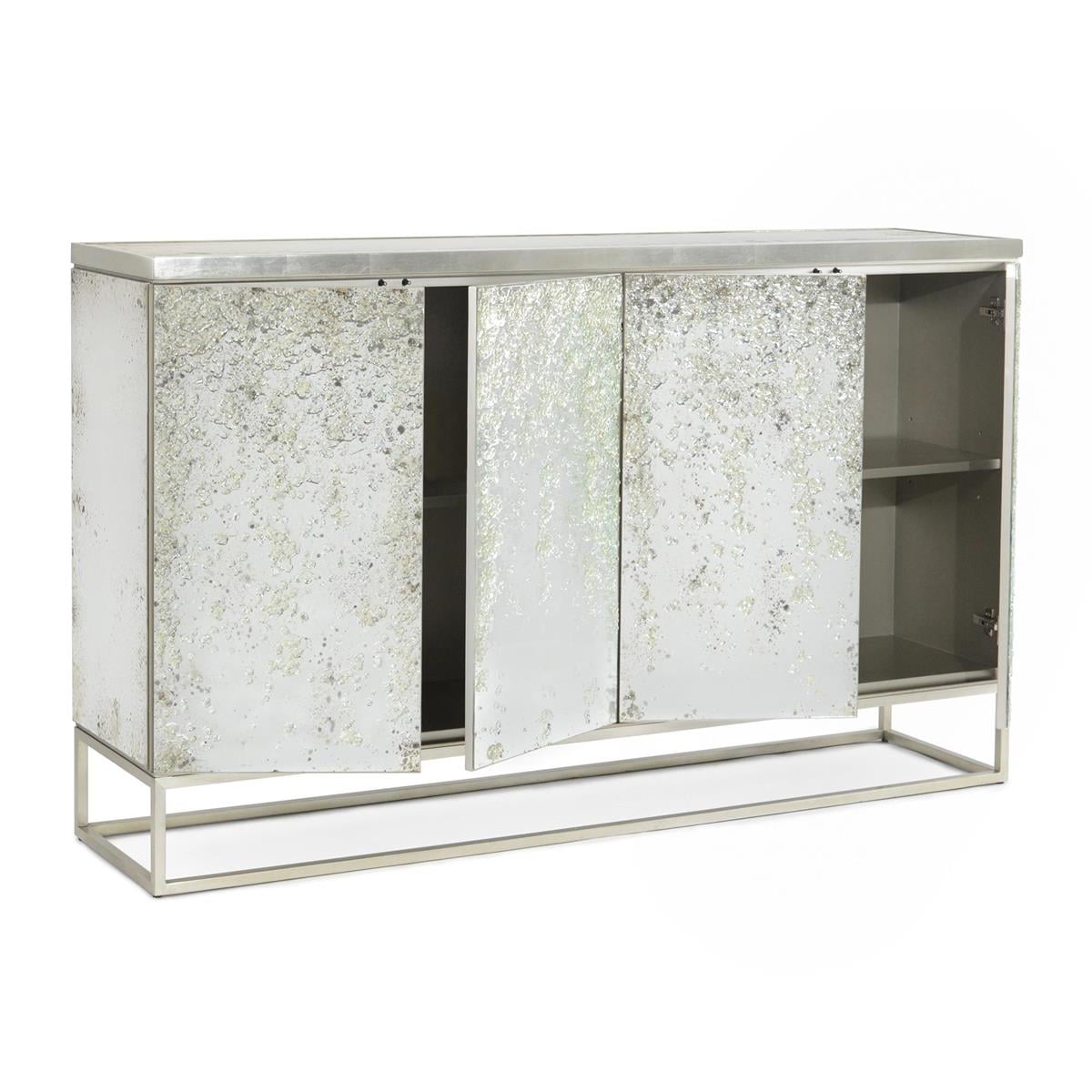 John-Richard Credenzas Aeolian Four-Door Cabinet
