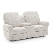 Josey Power Space Saver Console Loveseat
