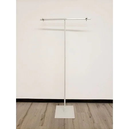 48 x 83 Powder Coated Finish T-Stand for Artwork Display