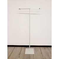 48 x 83 Powder Coated Finish T-Stand for Artwork Display