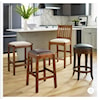 Stickley Mission BACKLESS COUNTER STOOL