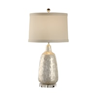 Shell Covered Urn Lamp