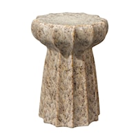 OYSTER SIDE TABLE- D