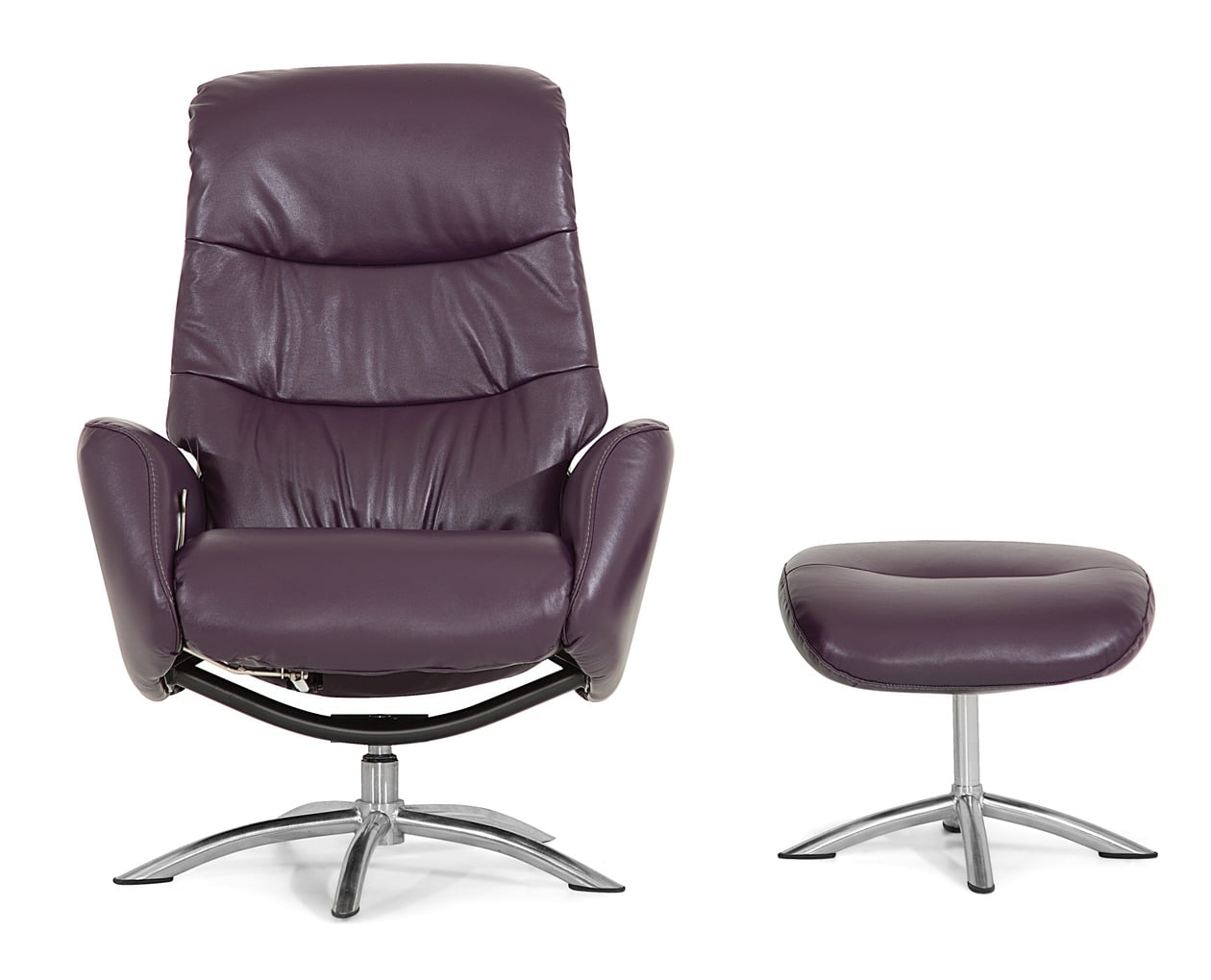 Palliser Quantum 50003Q0302 Contemporary Reclining Chair and Ottoman