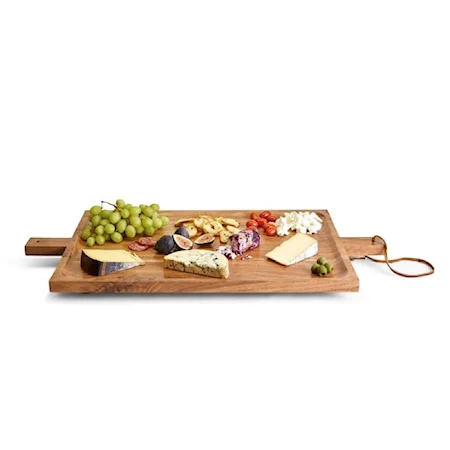 GATHERINGS FOOTED SERVING TRAY W/HANDLES