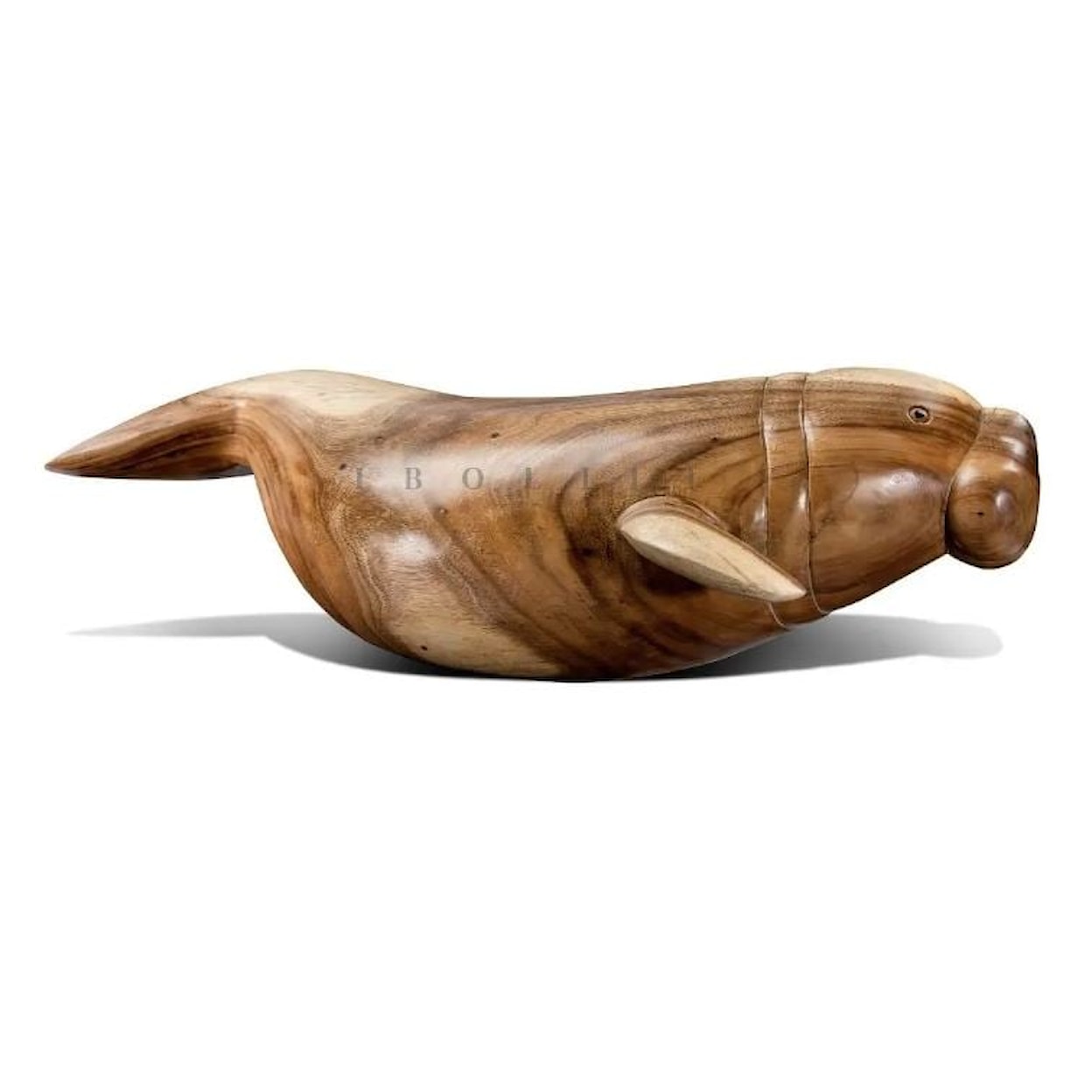 Ibolili Sculptures HANDCARVED GIANT MANATEE