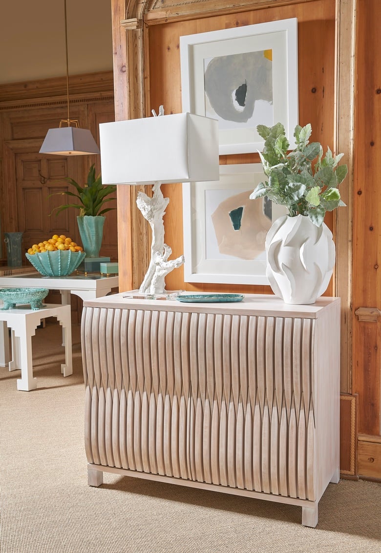 Chelsea House Lighting Branch Table Lamp - White