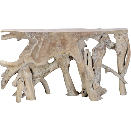 CYPRESS ROOT CONSOLE TABLE