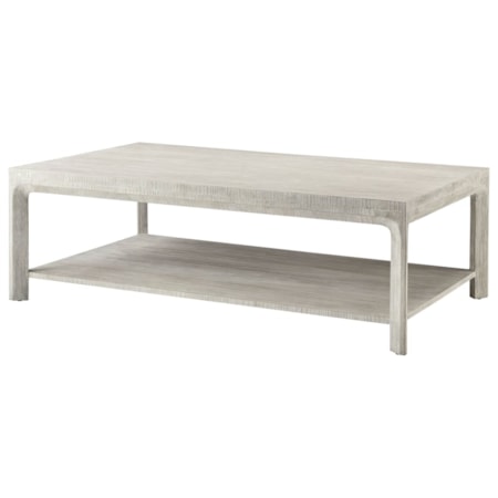 Cocktail Table with Shelving