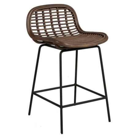 JAKE 24.5" COUNTER HEIGHT STOOL