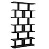 Dovetail Furniture Bookcases OSCAR BOOKCASE-BLACK