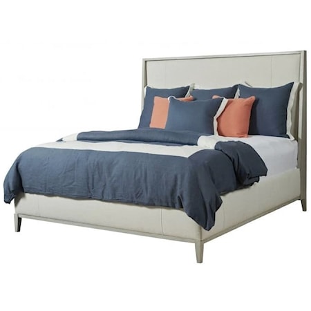 Ackerly King Bed in Leather