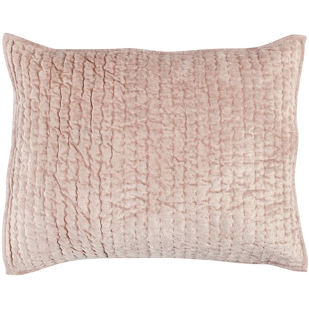 BARI VELVET BLISS PINK STANDARD SHAM