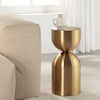 Uttermost Accent Furniture - Occasional Tables GOLDEN VESSEL ACCENT TABLE