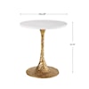 Uttermost Accent Furniture Chiseled Side Table 