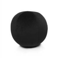 POSH BALL BLACK 12" PILLOW