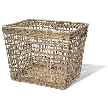 SHIP KNOT LAUNDRY BASKET, RECT