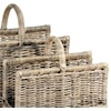 Ibolili Baskets and Sets FRENCH GRAY MAGAZINE BASKET, RECT- S/2