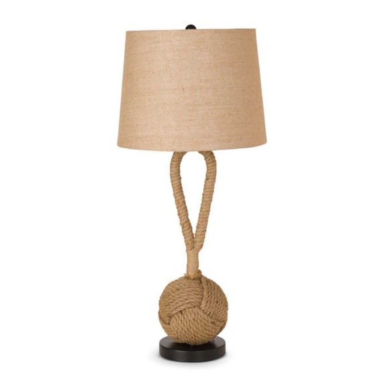 Lux Lighting Group Coastal Rope 29" Table Lamp, Natural Color, (S/2)