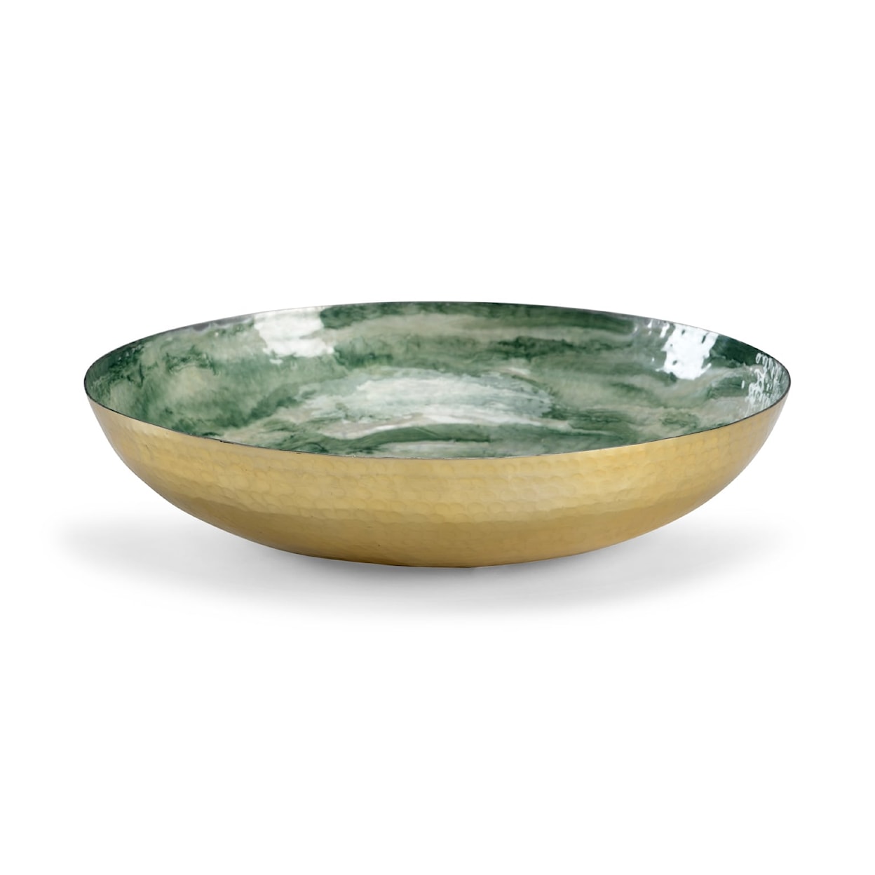 Chelsea House Bowls/Plates Swirl Green Bowl (Lg)