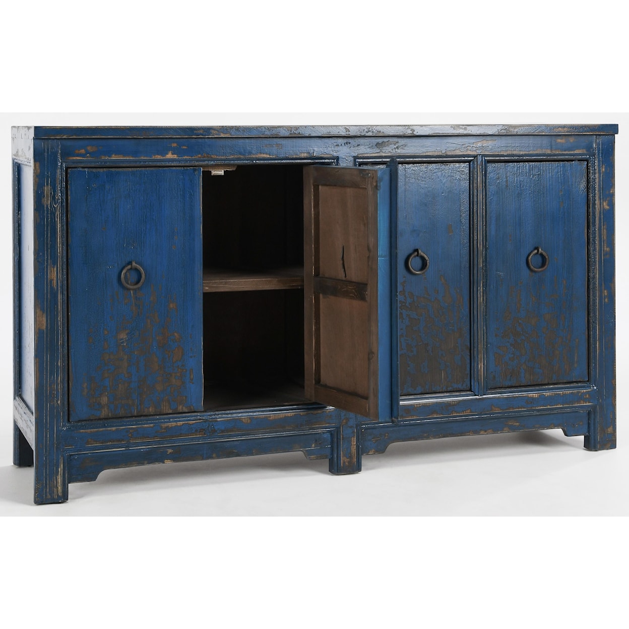 Classic Home Buffets and Sideboards Amherst Antique Blue Buffet
