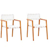 Dovetail Furniture Outdoor Deeta Outdoor Dining Chair Set Of 2