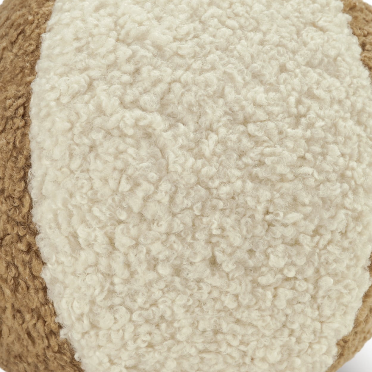 D.V. KAP Home Indoor Pillows POODLE BALL II IVORY-LATTE