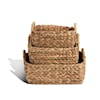 Ibolili Baskets and Sets WOVEN WATER HYACINTH BASKET