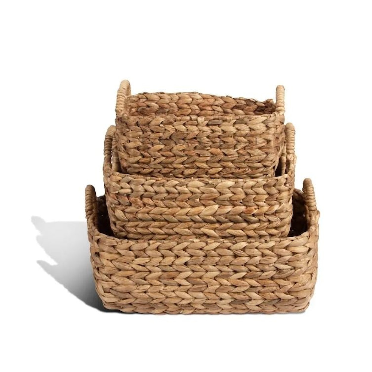Ibolili Baskets and Sets WOVEN WATER HYACINTH BASKET