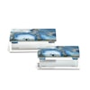 Two's Company Urban Nest Set of 2 Blue Agate Boxes